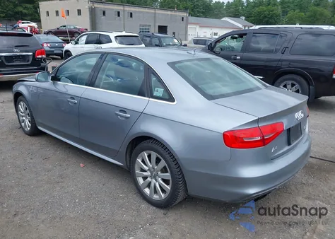2015 Audi A4 2.0T Premium from USA, damaged, VIN WAUBFAFL5FN042445